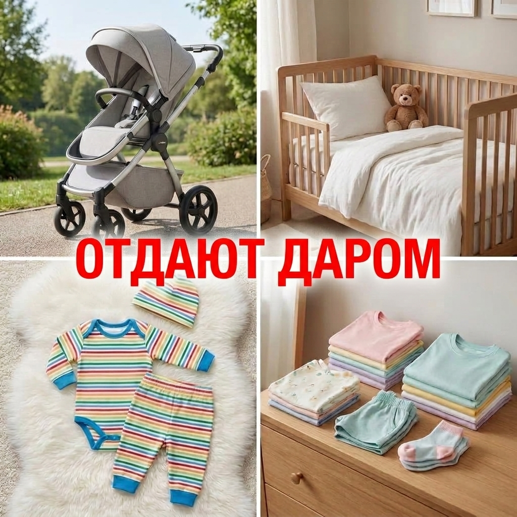 Мебель и бытовая техника, которые отдают бесплатно